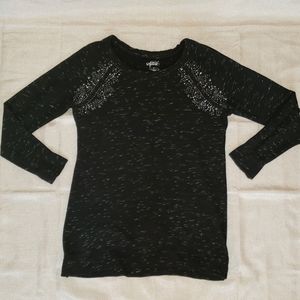 Style & Co Sport Embellished Sweatshirt